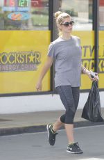 ASHLEY GREENE at a Gas Station in West Hollywood 07/13/2017
