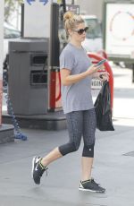 ASHLEY GREENE at a Gas Station in West Hollywood 07/13/2017