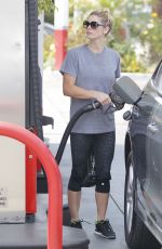 ASHLEY GREENE at a Gas Station in West Hollywood 07/13/2017