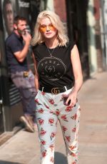 ASHLEY JAMES Arrives at Hoxton Radio in London 07/06/2017