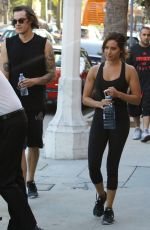 ASHLEY TISDALE and Christopher French Heading to a Gym in Studio City 07/20/2017