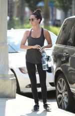 ASHLEY TISDALE  at a Gym in Studio City 07/17/2017