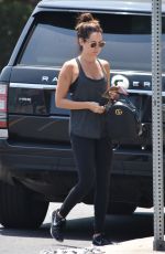 ASHLEY TISDALE  at a Gym in Studio City 07/17/2017