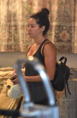ASHLEY TISDALE  at a Gym in Studio City 07/17/2017