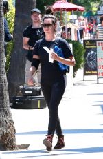 ASHLEY TISDALE Heading to a Gym in Studio City 07/28/2017