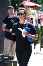 ASHLEY TISDALE Heading to a Gym in Studio City 07/28/2017
