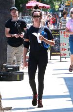ASHLEY TISDALE Heading to a Gym in Studio City 07/28/2017