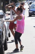 ASHLEY TISDALE Leaves a Gym in Los Angeles 07/14/2017