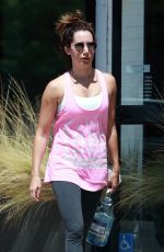 ASHLEY TISDALE Leaves a Gym in Los Angeles 07/14/2017