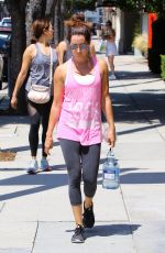 ASHLEY TISDALE Leaves a Gym in Los Angeles 07/14/2017