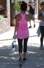 ASHLEY TISDALE Leaves a Gym in Los Angeles 07/14/2017