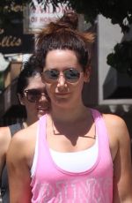 ASHLEY TISDALE Leaves a Gym in Los Angeles 07/14/2017