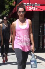 ASHLEY TISDALE Leaves a Gym in Los Angeles 07/14/2017