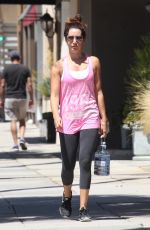 ASHLEY TISDALE Leaves a Gym in Los Angeles 07/14/2017