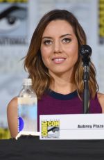 AUBREY PLAZA at Legion Panel at Comic-con in San Diego 07/20/2017