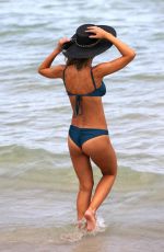 AUDRINA PATRIDGE in Bikini on the Beach in Miami 07/23/2017