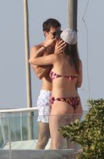 AURORA RAMAZZOTTI and Goffredo Cerza - at a Pool in Fregene 07/11/2017