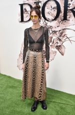 AYMELINE VALADE at Christian Dior Show at Haute Couture Fashion Week in Paris 07/03/2017
