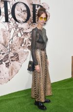 AYMELINE VALADE at Christian Dior Show at Haute Couture Fashion Week in Paris 07/03/2017