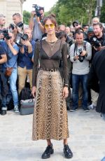 AYMELINE VALADE at Christian Dior Show at Haute Couture Fashion Week in Paris 07/03/2017