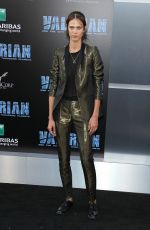 AYMELINE VALADE at Valerian and the City of a Thousand Planets Premiere in Hollywood 07/17/2017