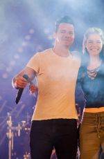 BARBARA PALVIN at Efott Festival in Velence 07/14/2017