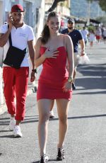 BARBARA PALVIN on the Set of a Photoshoot in St. Tropez 07/25/2017