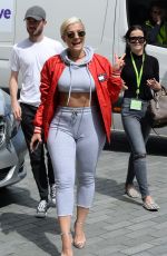 BEBE REXHA Leaves Mediacityuk Studios in Manchester 07/22/2017