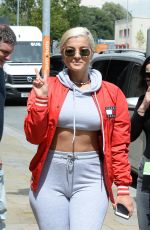 BEBE REXHA Leaves Mediacityuk Studios in Manchester 07/22/2017