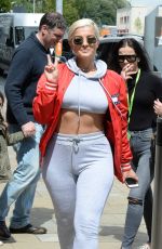 BEBE REXHA Leaves Mediacityuk Studios in Manchester 07/22/2017