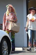 BELLA and DANI THORNE at Sweet Butter Kitchen in Los Angeles 07/05/2017