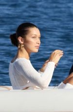 BELLA HADID and KENDALL JENNER Out in Mykonos 07/09/2017
