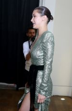 BELLA HADID at Alexandre Vauthier Fashion Show in Paris 07/04/2017