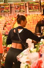 BELLA HADID in Tights Out Shopping in New York 07/25/2017