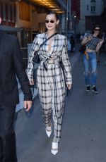 BELLA HADID Leaves Fendi Fashion Show in Paris 07/05/2017