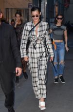 BELLA HADID Leaves Fendi Fashion Show in Paris 07/05/2017