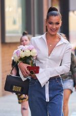 BELLA HADID Leaves Milk Studios in New York 07/18/2017
