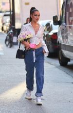 BELLA HADID Leaves Milk Studios in New York 07/18/2017