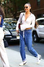 BELLA HADID Leaves Milk Studios in New York 07/18/2017
