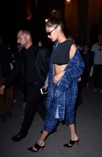 BELLA HADID Leaves Miu Miu Fashion Show in Paris 07/02/2017