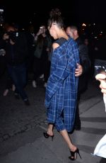 BELLA HADID Leaves Miu Miu Fashion Show in Paris 07/02/2017