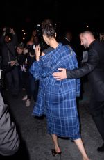 BELLA HADID Leaves Miu Miu Fashion Show in Paris 07/02/2017