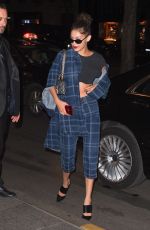 BELLA HADID Leaves Miu Miu Fashion Show in Paris 07/02/2017