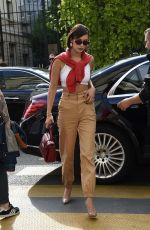 BELLA HADID Leaves Rouchon