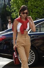 BELLA HADID Leaves Rouchon