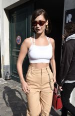 BELLA HADID Leaves Rouchon