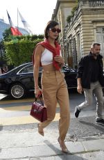 BELLA HADID Leaves Rouchon