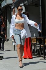 BELLA HADID Out for Lunch in New York 07/20/2017