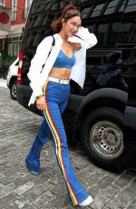 BELLA HADID Out in New York 07/28/2017
