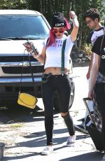 BELLA THORNE Arrives at a Private Party in Los Angeles 07/29/2017